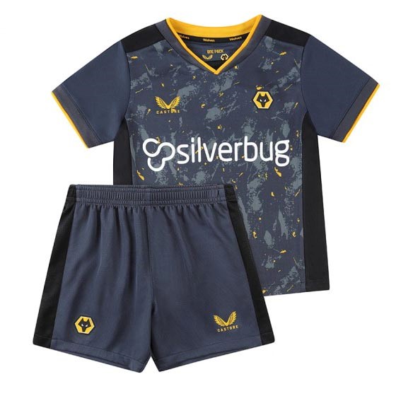 Camiseta Wolves Niño 2nd 2021-2022